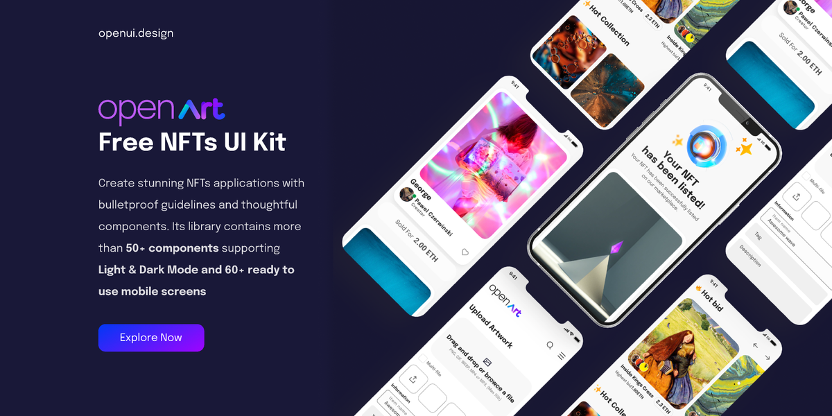 Open Fashion - Free eCommerce UI Kit screenshot