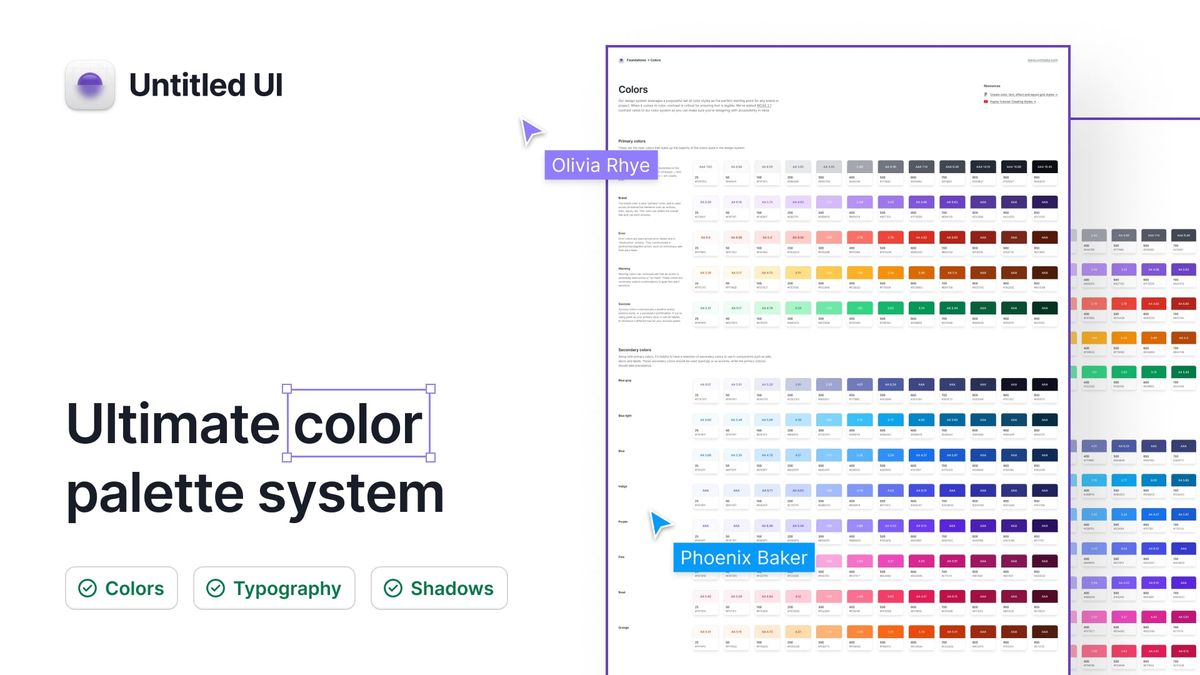 ❖ Untitled UI – FREE Figma UI kit and design system v2.0 screenshot