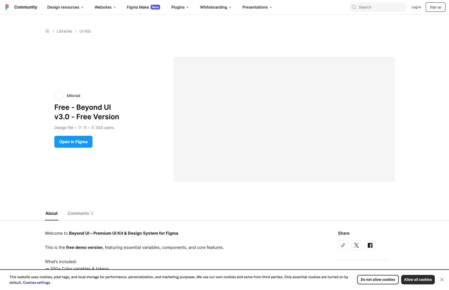 Free - Beyond UI v3.0 - Free Version screenshot