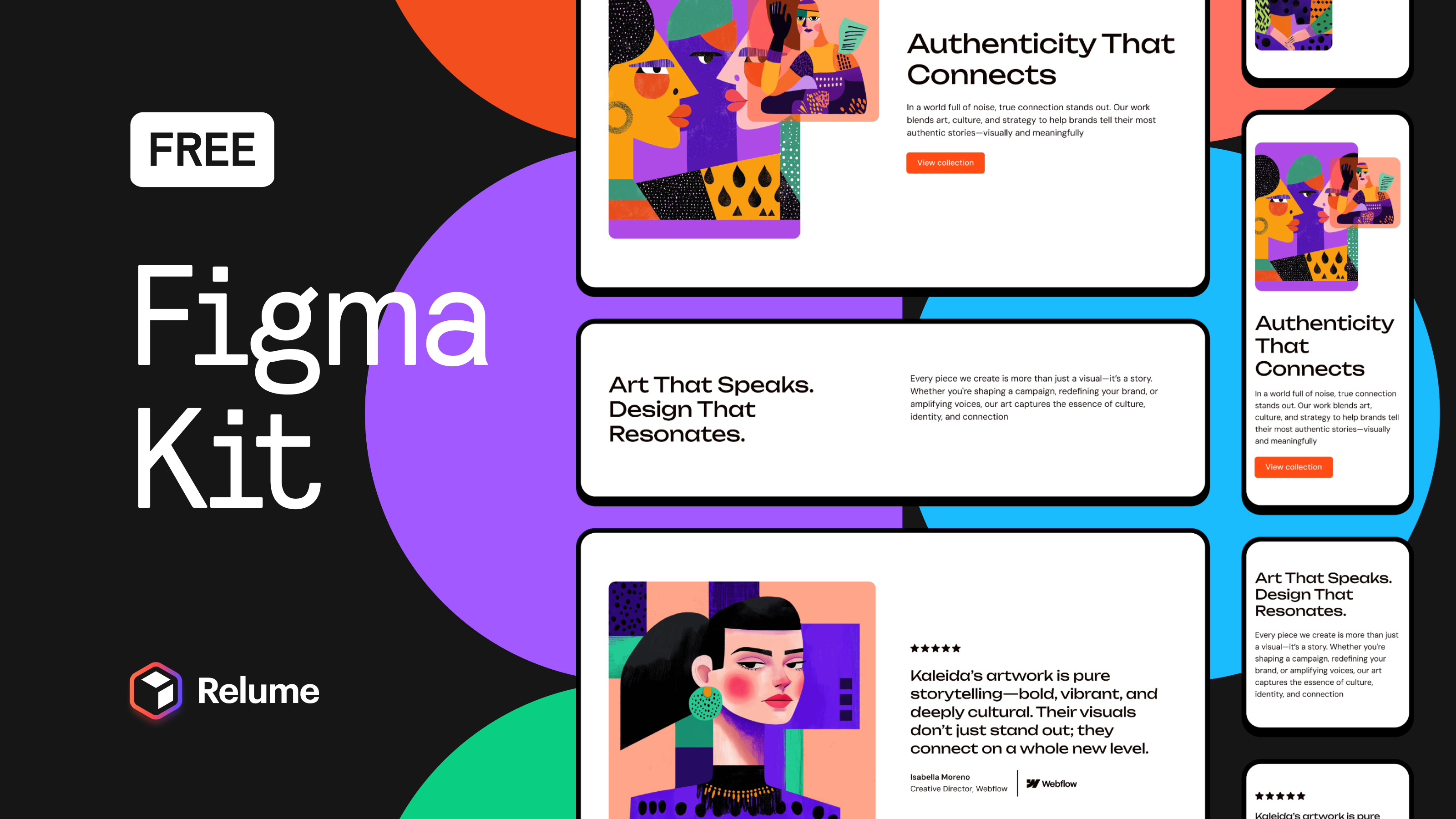 Relume Figma Kit (v3.7) screenshot