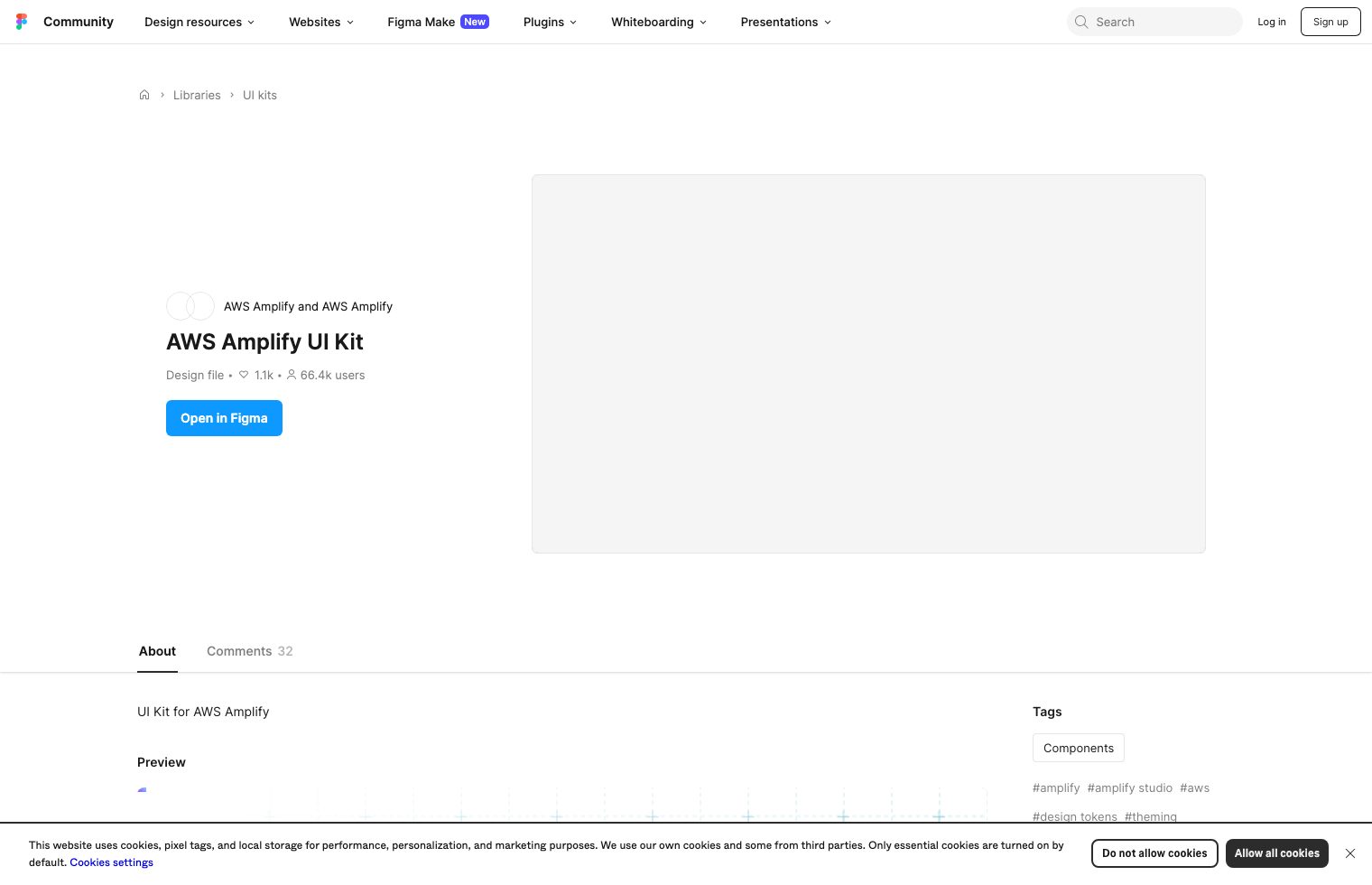 Amplify UI Kit screenshot