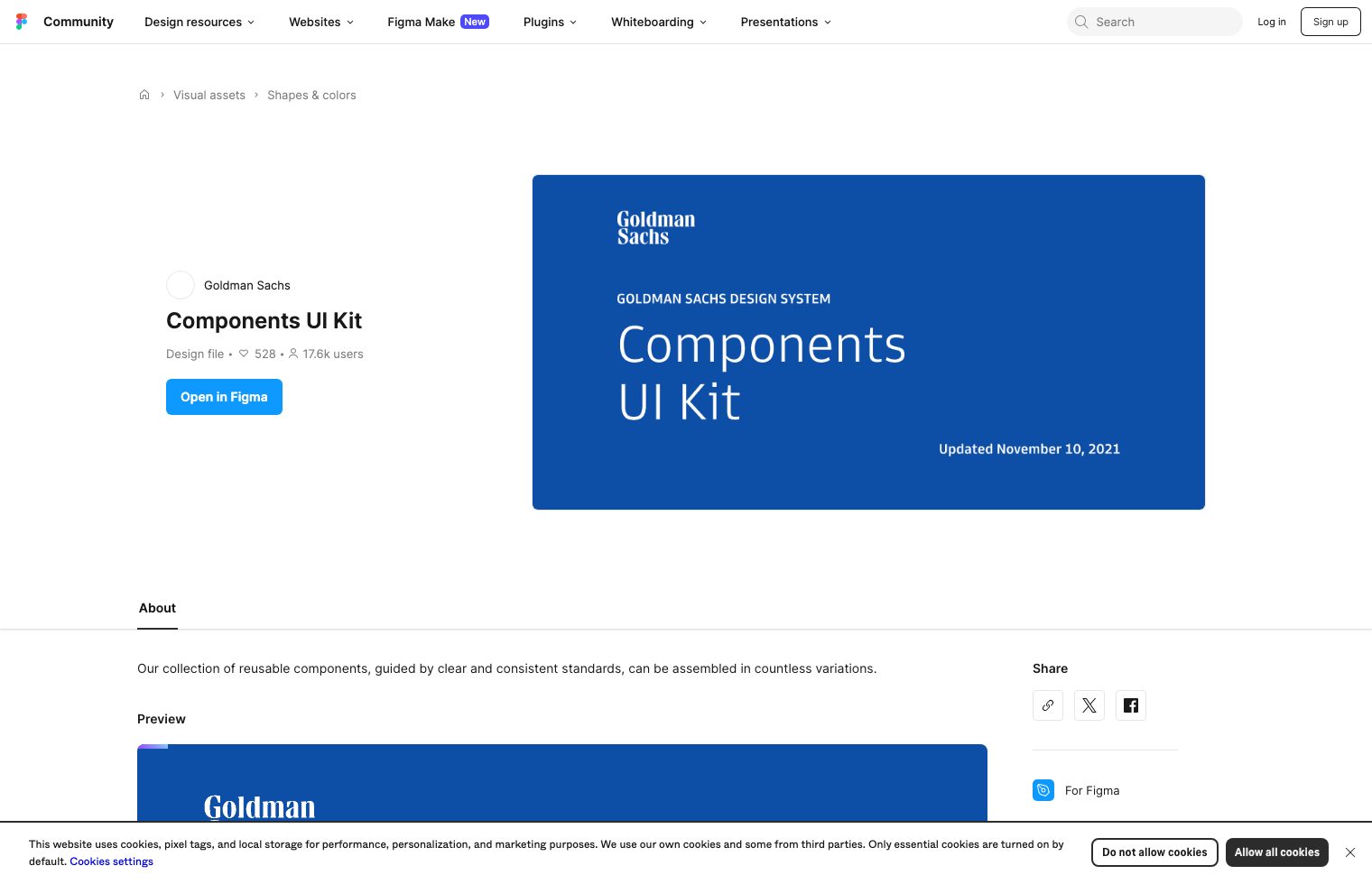 Components UI Kit screenshot