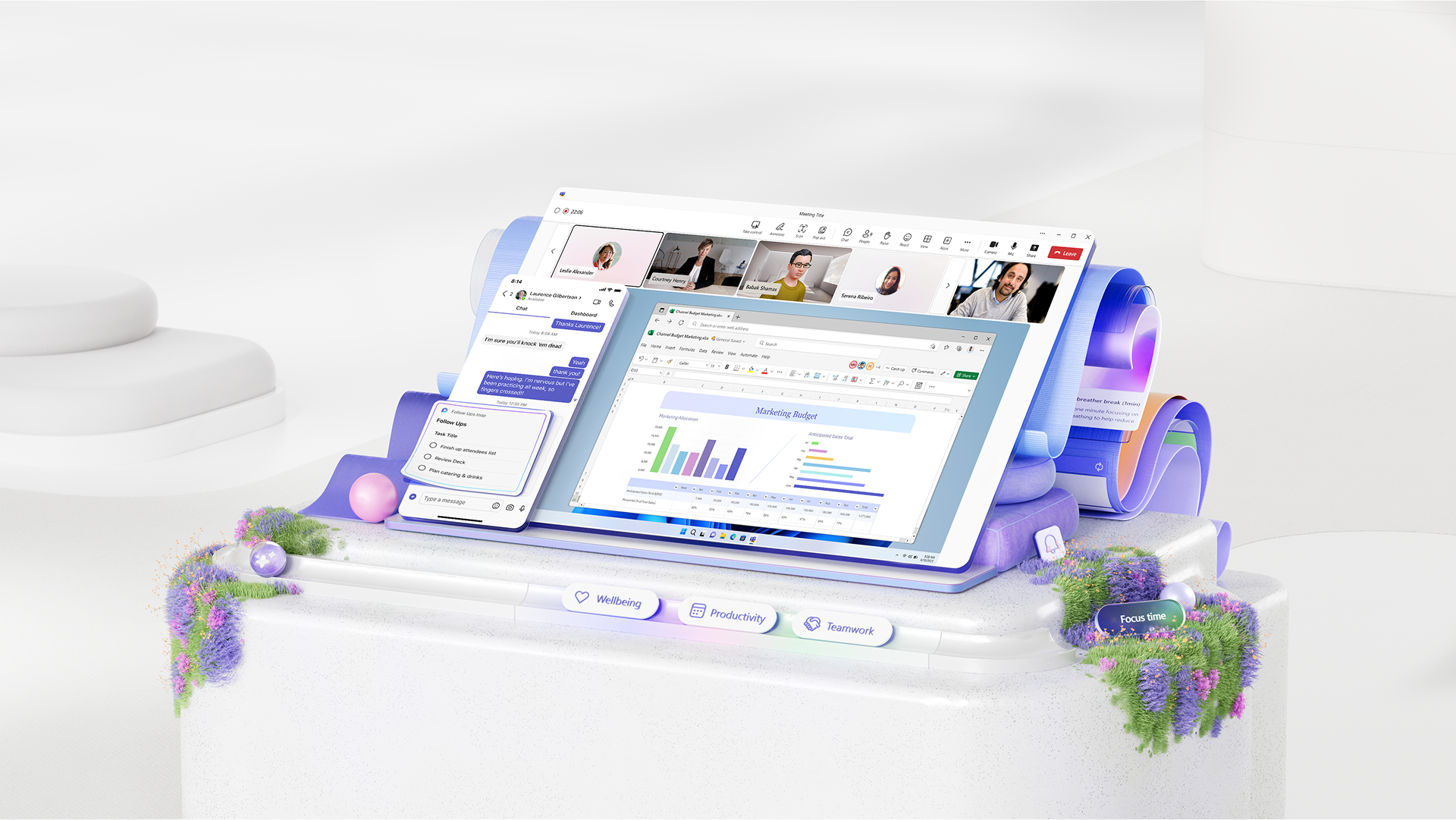 Microsoft Teams UI Kit screenshot