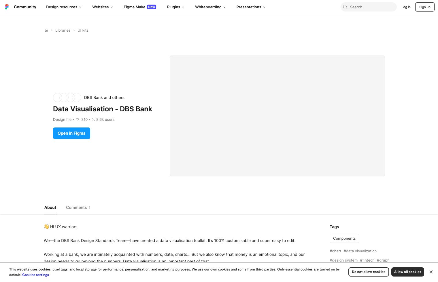 Data Visualisation - DBS Bank screenshot