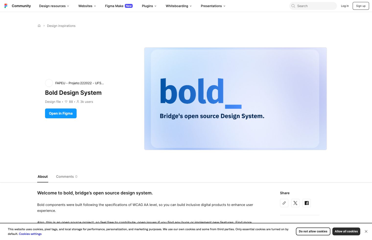 Bold Design System screenshot