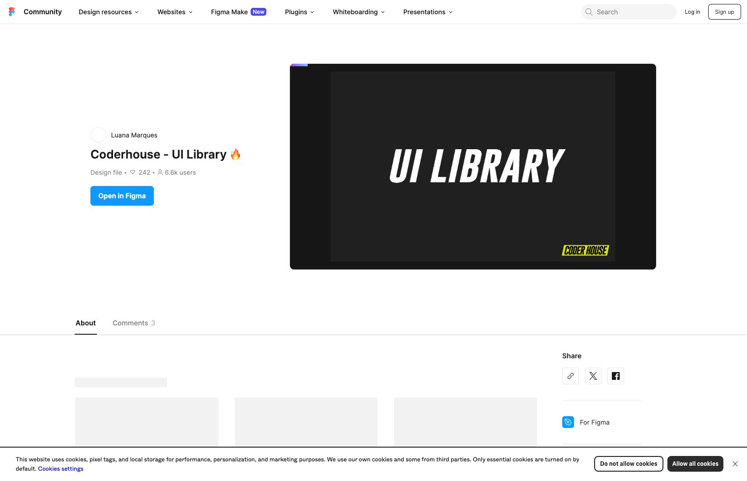 Coderhouse - UI Library 🔥 screenshot