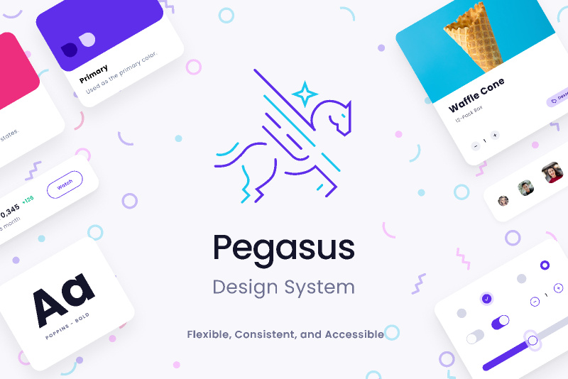 Figma Design System (Pegasus Design System) screenshot